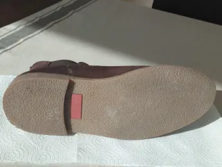 Botín Kickers Serraje Cuero Marrón Hombre