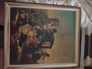 Cuadro El Chatarrero de Goya