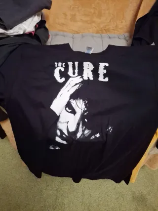 Camiseta The Cure,Pearl Jam,Muse,iron maiden, etc,