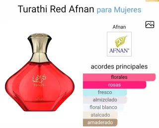 Turathi Red de Afnan Eau de parfum.