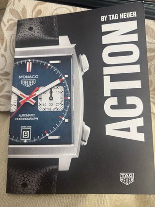 Libro TAG Heuer Monaco Action