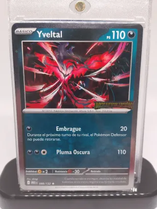 Carta Pokémon Yveltal promo megaevolucion sellado