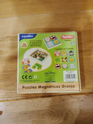 Puzzle Magnético Granja Juguettos 36 Piezas