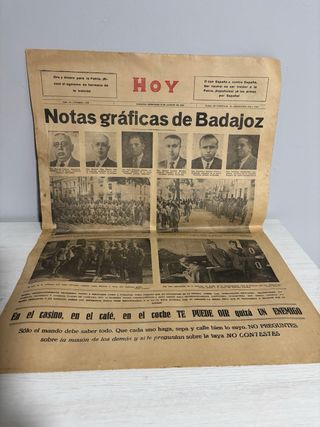 Periódicos Guerra Civil Española - Badajoz