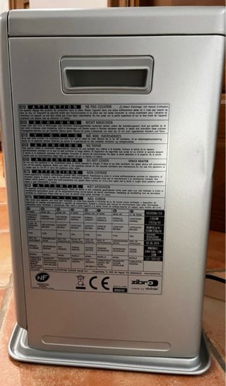 Estufa de parafina Zibro