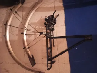 Portabultos y guardabarros bicicleta