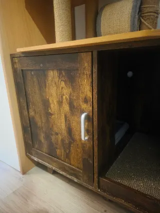 Armario para arenero de gato