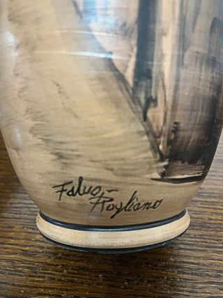 Vaso in terracotta Falvo Rogliano altezza 28 cm
