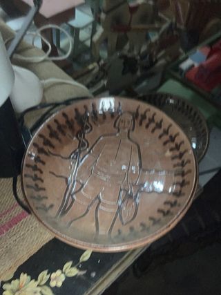 Plato Cerámica Carles Sala i Mitja 1940/50