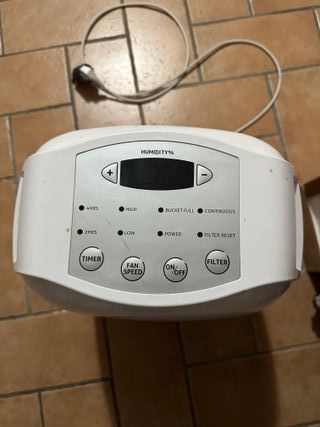 Argo Deumidificatore DRY Digit Evo 17L Bianco