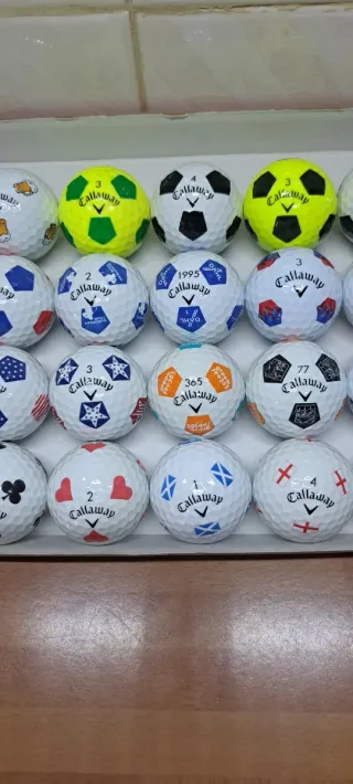 29 Bolas de Golf Callaway Variadas