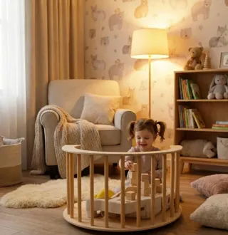 Arco balancín infantil 8 en 1 montessori seguro