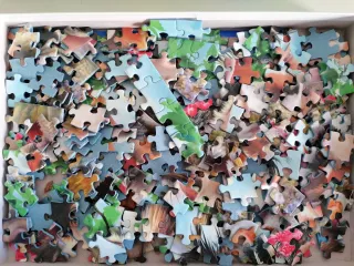 2 Puzzles Ravensburger 300 Piezas XXL
