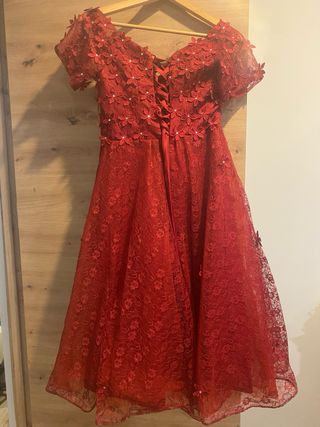 Vestido  rojo a estrenar talla 38