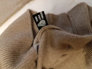 Jersey Lana Virgen Talla L Beige