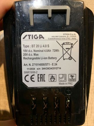 Soplador Batería Alpina ABL 20 Li Kit