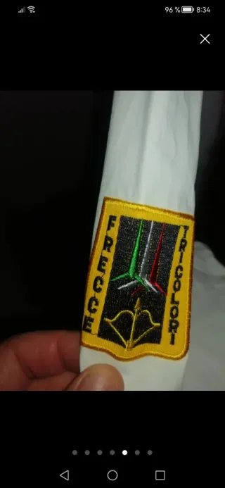 Camisa Tipo Aviador Blanca