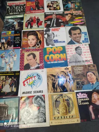Lote Vinilos Varios Artistas Pop Rock Latino