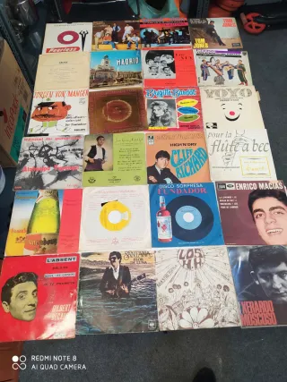 Lote Vinilos Varios Artistas Pop Rock Latino