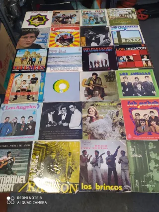 Lote Vinilos Varios Artistas Pop Rock Latino