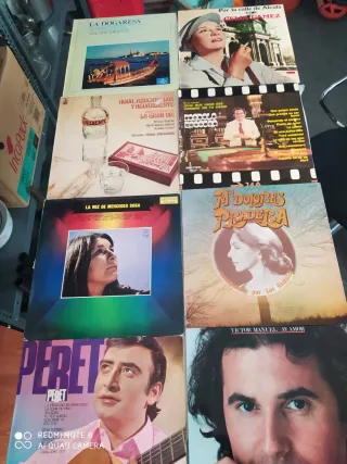 Lote Vinilos Varios Artistas Pop Rock Latino