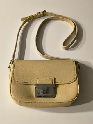 Bolso Bimba y Lola Beige y Plata