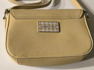 Bolso Bimba y Lola Beige y Plata