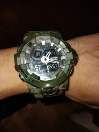 Reloj EXPONI Camuflaje Verde Militar