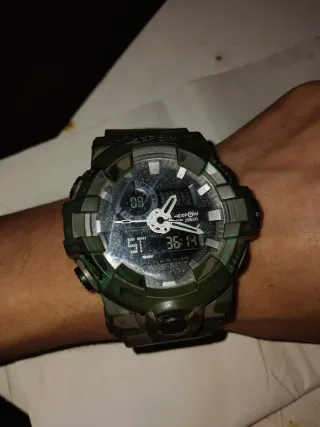 Reloj EXPONI Camuflaje Verde Militar