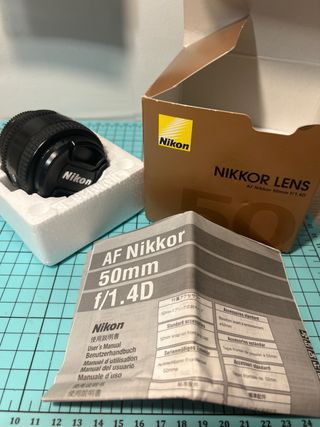 Objetivo Nikon AF Nikkor 50mm 1:1.4D