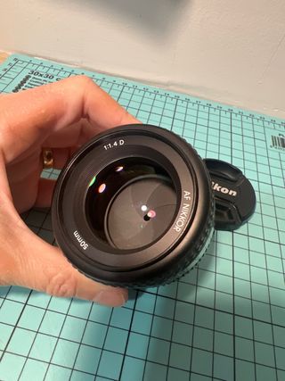 Objetivo Nikon AF Nikkor 50mm 1:1.4D