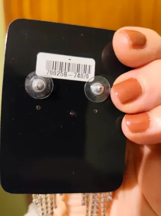 Pendientes largos bisutería Donna nuevos