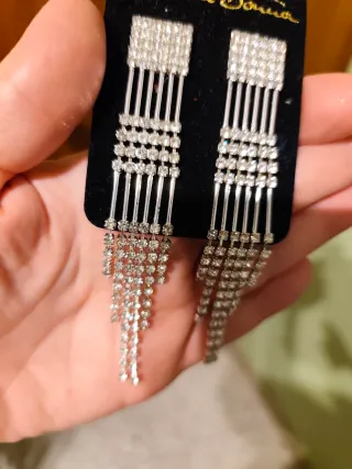 Pendientes largos bisutería Donna nuevos