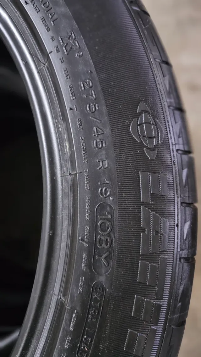 Neumáticos 275 45 19 Michelin