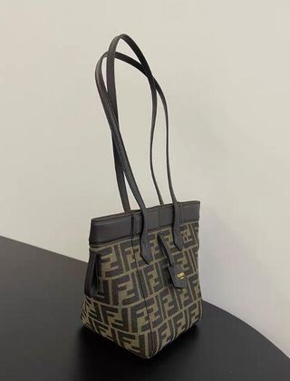 Bolso Fendi Origami Beige/Marrón