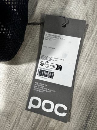 Gorra POC Naranja y Azul marino