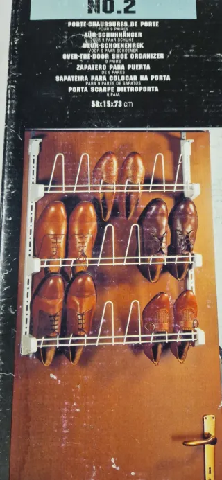 Porta scarpe da porta METALTEX