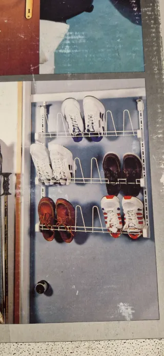 Porta scarpe da porta METALTEX