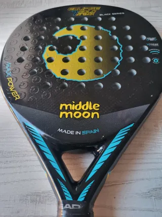 Pala de pádel Middle Moon Eclipse Gold es sgun fot