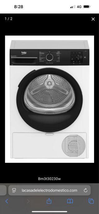 Secadora Beko nueva en embalaje original