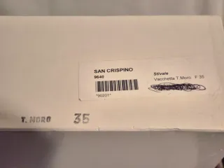 Stivali donna in pelle marrone