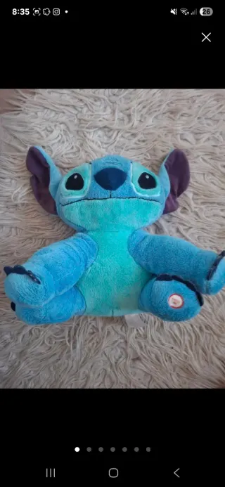 Lote Ropa Stitch: Sudadera, Peluche y Gorro