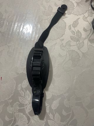 Correa Mascarilla Ajustable Negra