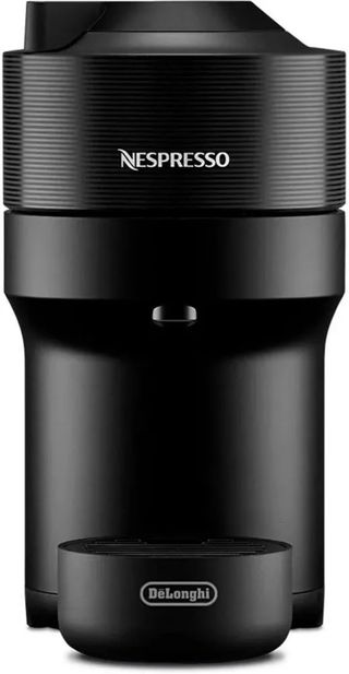 Cafetera Nespresso DeLonghi Pop Negra