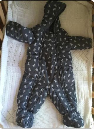 Buzo Benetton bebé estampado