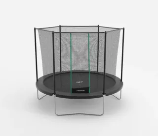 Cama elástica 300cm con red y toldo protector