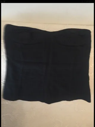 Top Negro Bershka Talla L