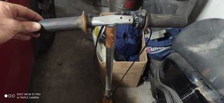 Patinete de gasolina vintage