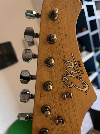 Chitarra Elettrica Blu con Custodia