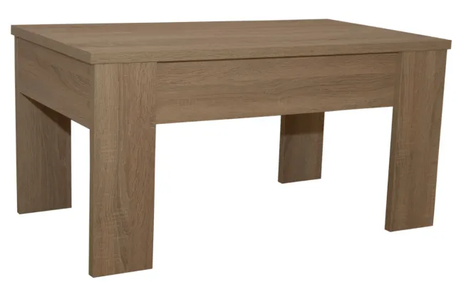 Mesa elevable madera y metal